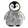 Aurora Festive Holiday Pippy Penguin Stuffed Animal - Seasonal Cheer - Heartwarming Gifts - Gray 11 Inches