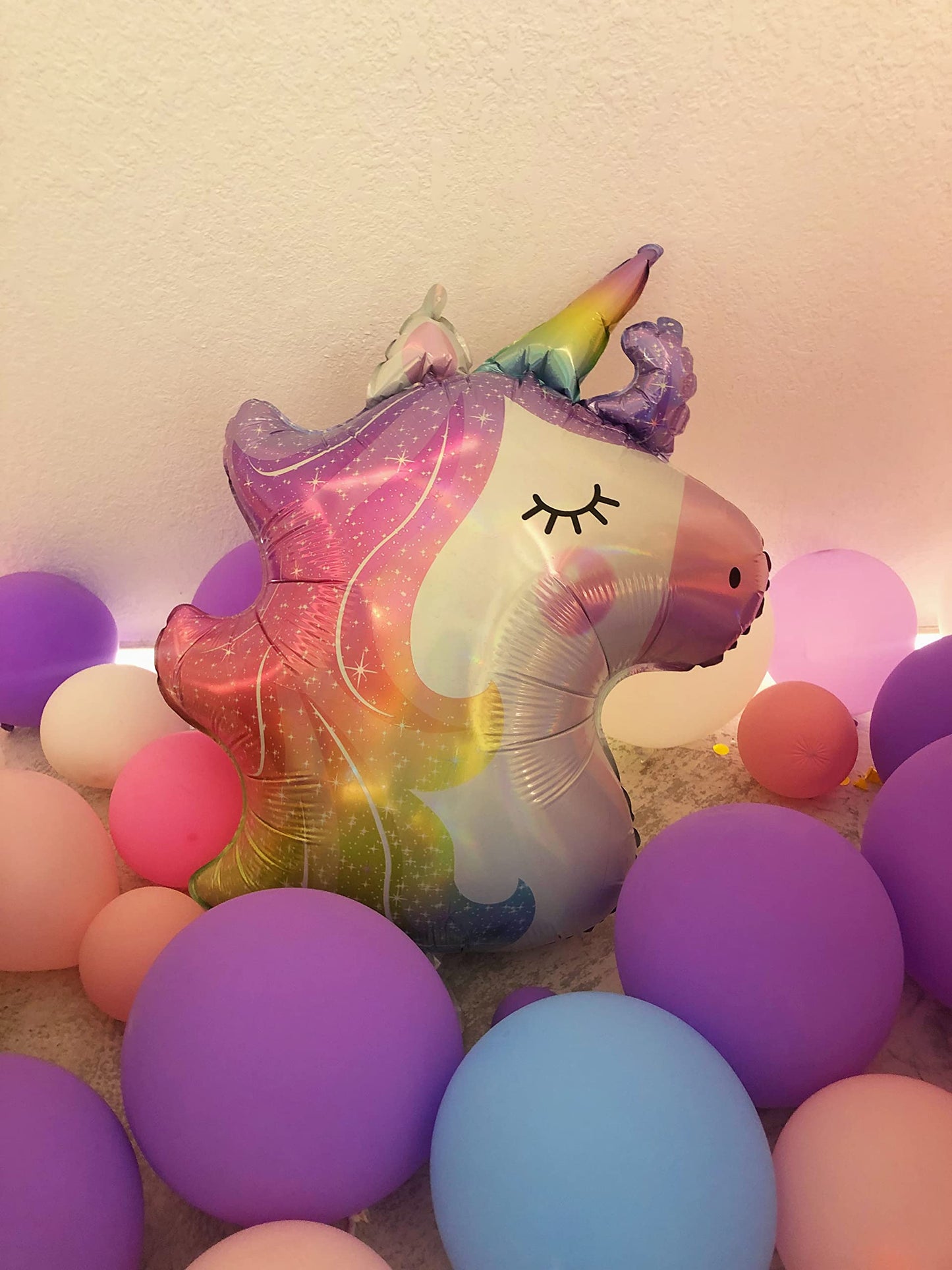 Unicorn Balloons Unicorn Birthday Party Decorations For Girls With Heart Star Rainbow Balloons Wedding Baby Shower Unicorn Party Supplies (Number 4)