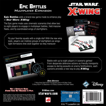 Star Wars X-Wing 2nd Edition Miniatures Game Epic Battles Multiplayer EXPANSION PACK - Strategy Game for Kids & Adults, Ages 14+