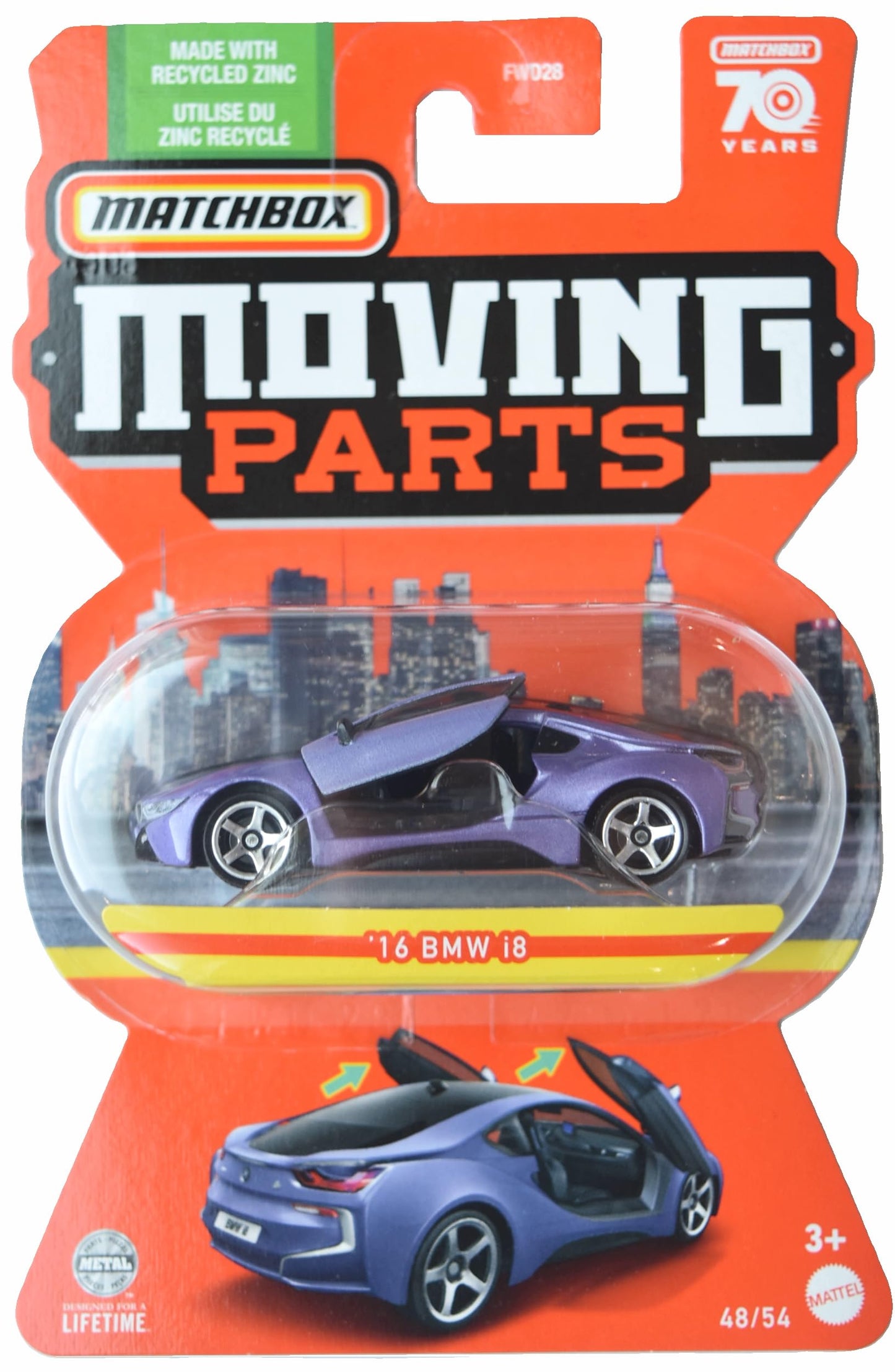 Matchbox '16 Bmw I8, Moving Parts 48/54