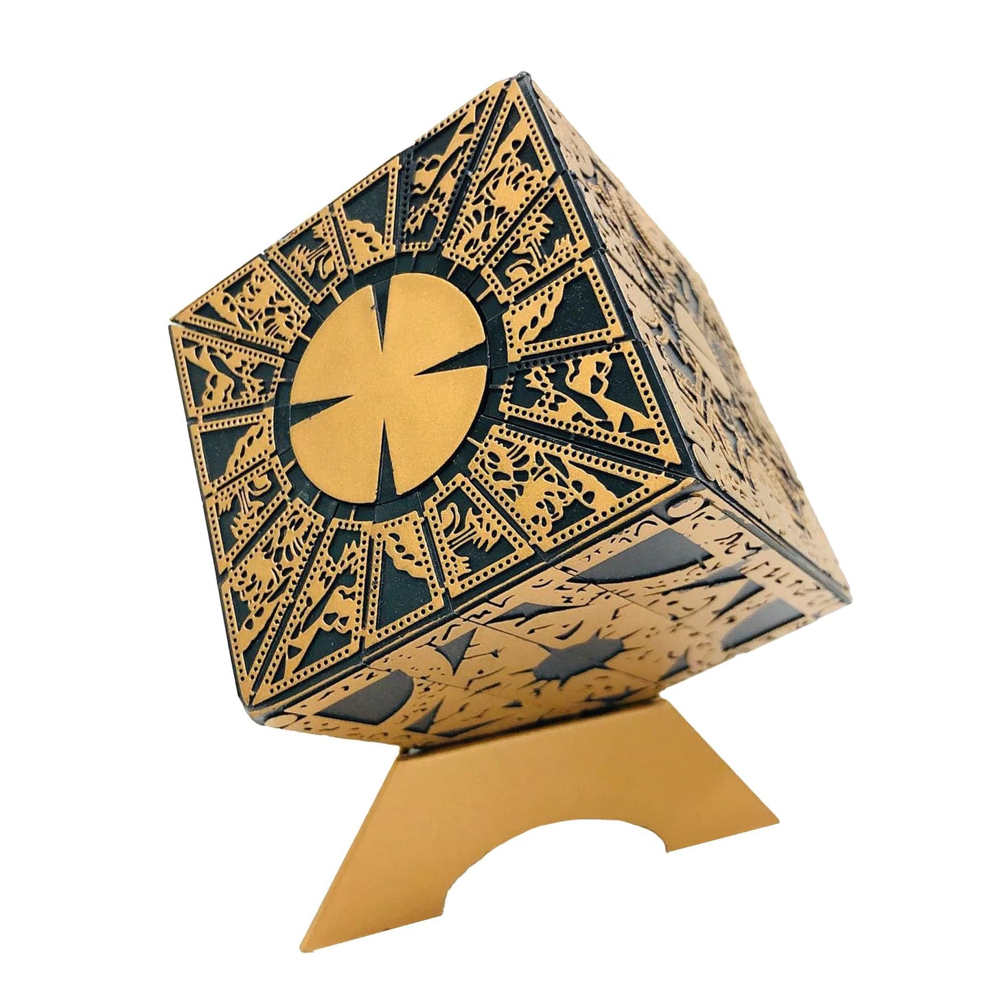 Hellraiser Puzzle Box, Lament Configuration, Halloween Cenobites Pinhead Cosplay Movies Props (Style-A)
