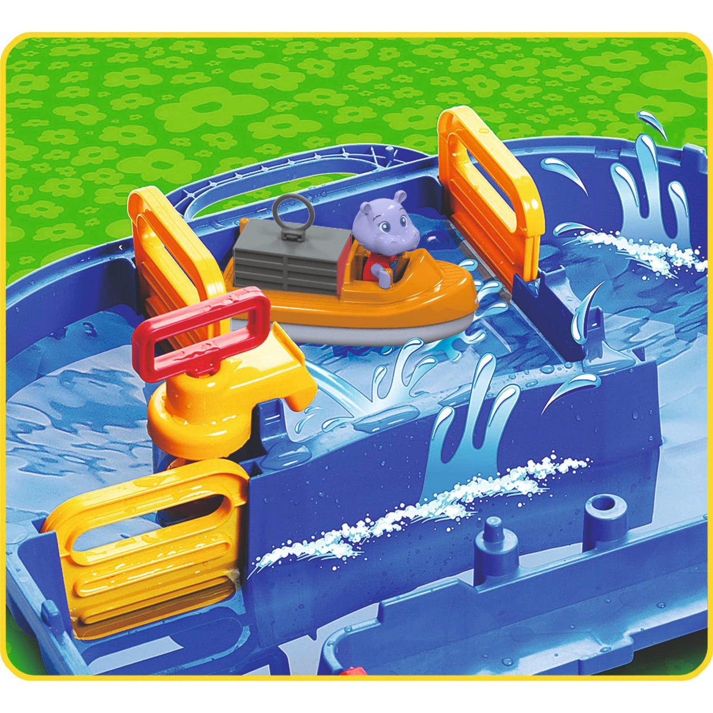 AquaPlay Amphie World Water Playset - Youth Large, Multi-Color, Plastic, Model 1650