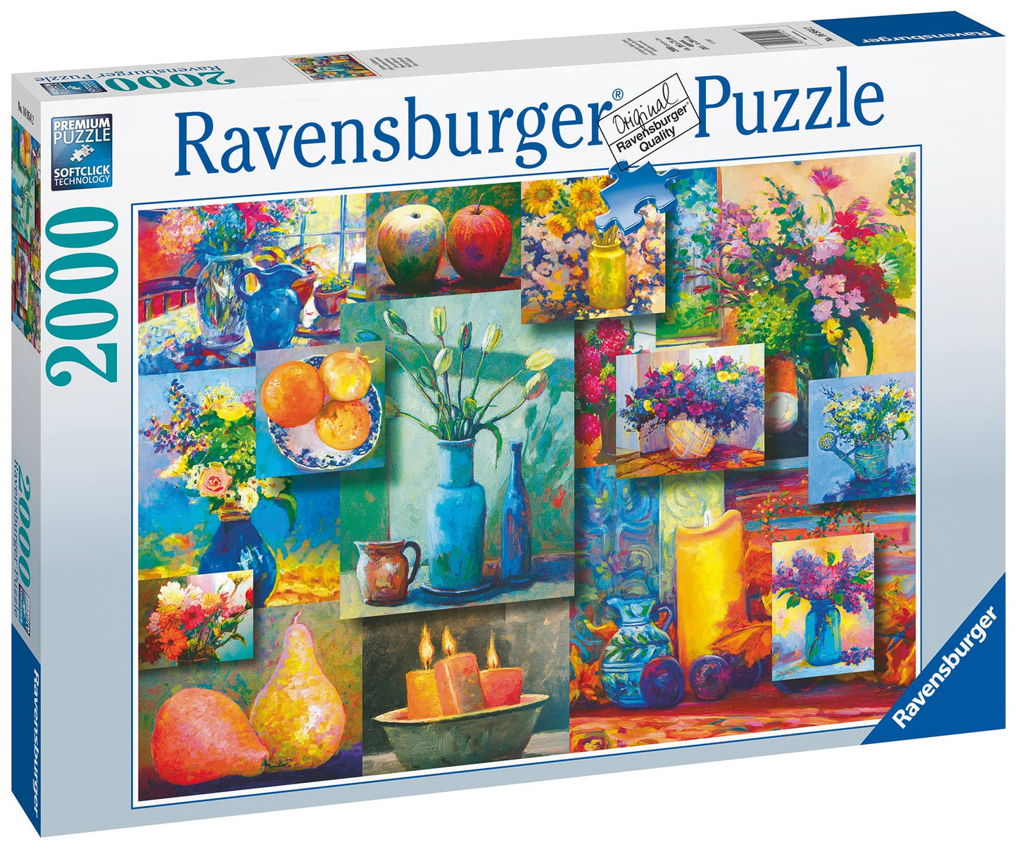 Ravensburger Still Life Beauty Jigsaw Puzzle - 2000 Piece Artistic Challenge | Unique Softclick Technology | Fsc Certified Mater