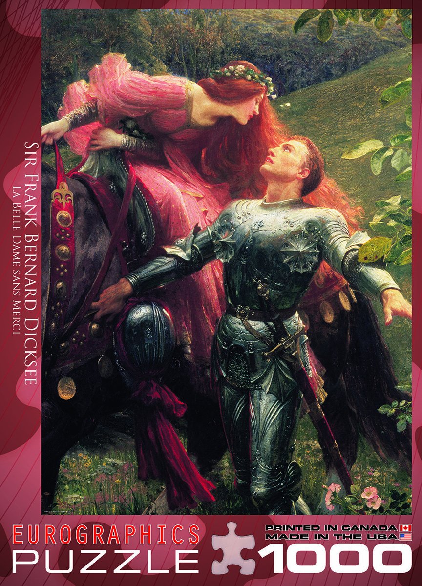 Eurographics La Belle Dame Sans Merci (Detail) By Sir Frank Dicksee 1000 Piece Puzzle
