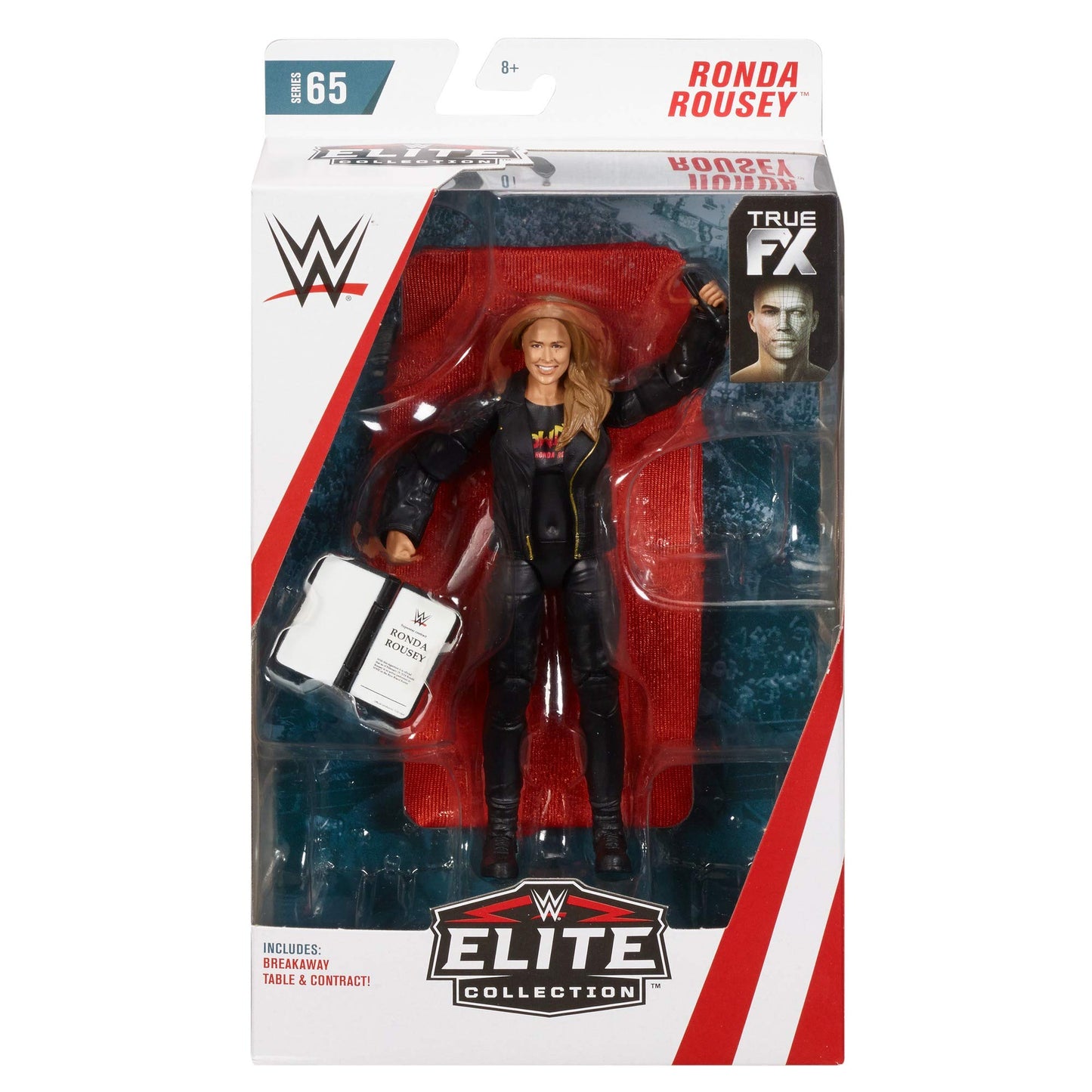 Wwe Mattel Ronda Rousey Elite Collection Deluxe Action Figure With Realistic Facial Detailing, 8 Years And Up, Iconic Ring Gear & Accessories