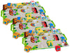 Melissa & Doug Take-Along Town Play Mat (19.25 x 14.25 inches) with 9 Soft Vehicles - with Storage Bag, Toy Vehicle Play Sets fo