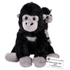Forest & Twelfth Mom And Baby Mini Gorilla, Stuffed Animals For Boys And Girls, Safari Baby Shower Decorations, Nursery Decor, Zoo Animals For Toddlers, Stuffed Gorilla Realistic Toy Plush (Gorilla)
