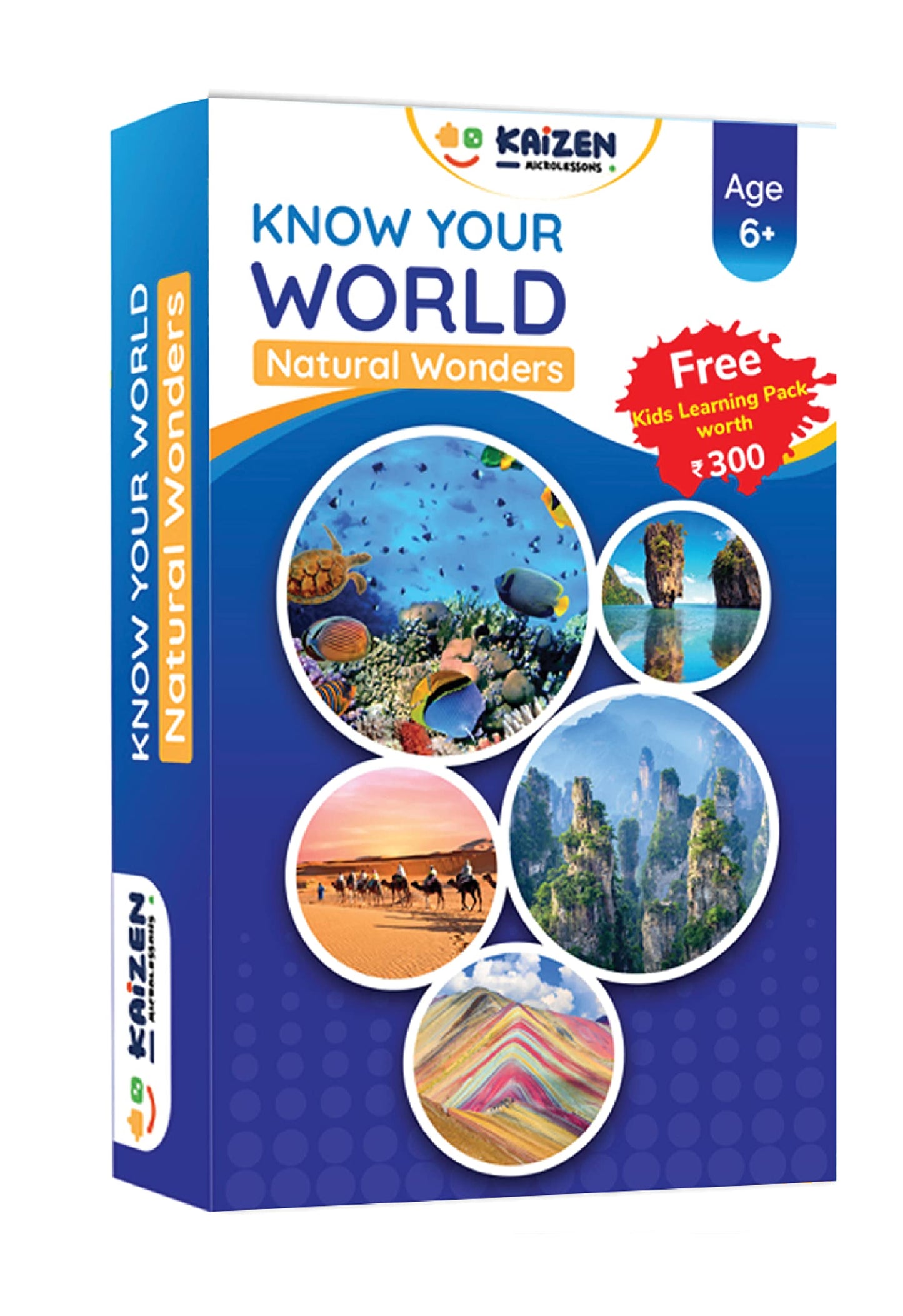 Kaizen Microlessons Dedicated Deck Card Games (Kyw: Nat Wonders)