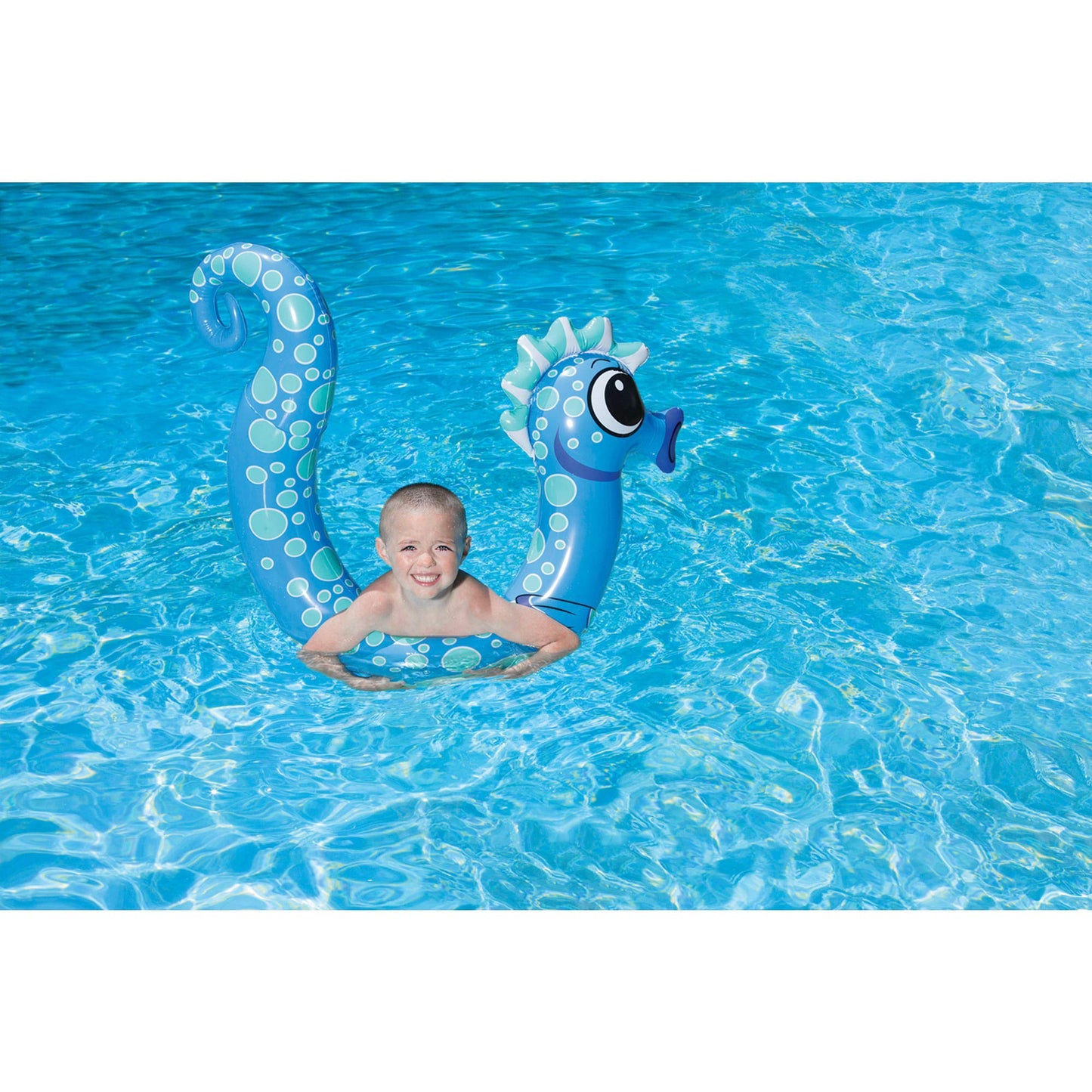 Poolmaster Swimming Pool Noodle Floaties For Kids, Seahorse, 2 Pack