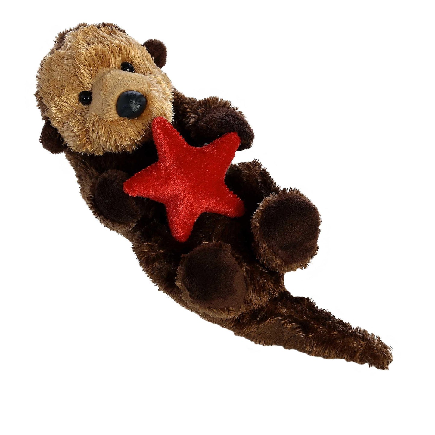 Aurora® Adorable Mini Flopsie™ Otto™ Stuffed Animal - Playful Ease - Timeless Companions - Brown 8 Inches