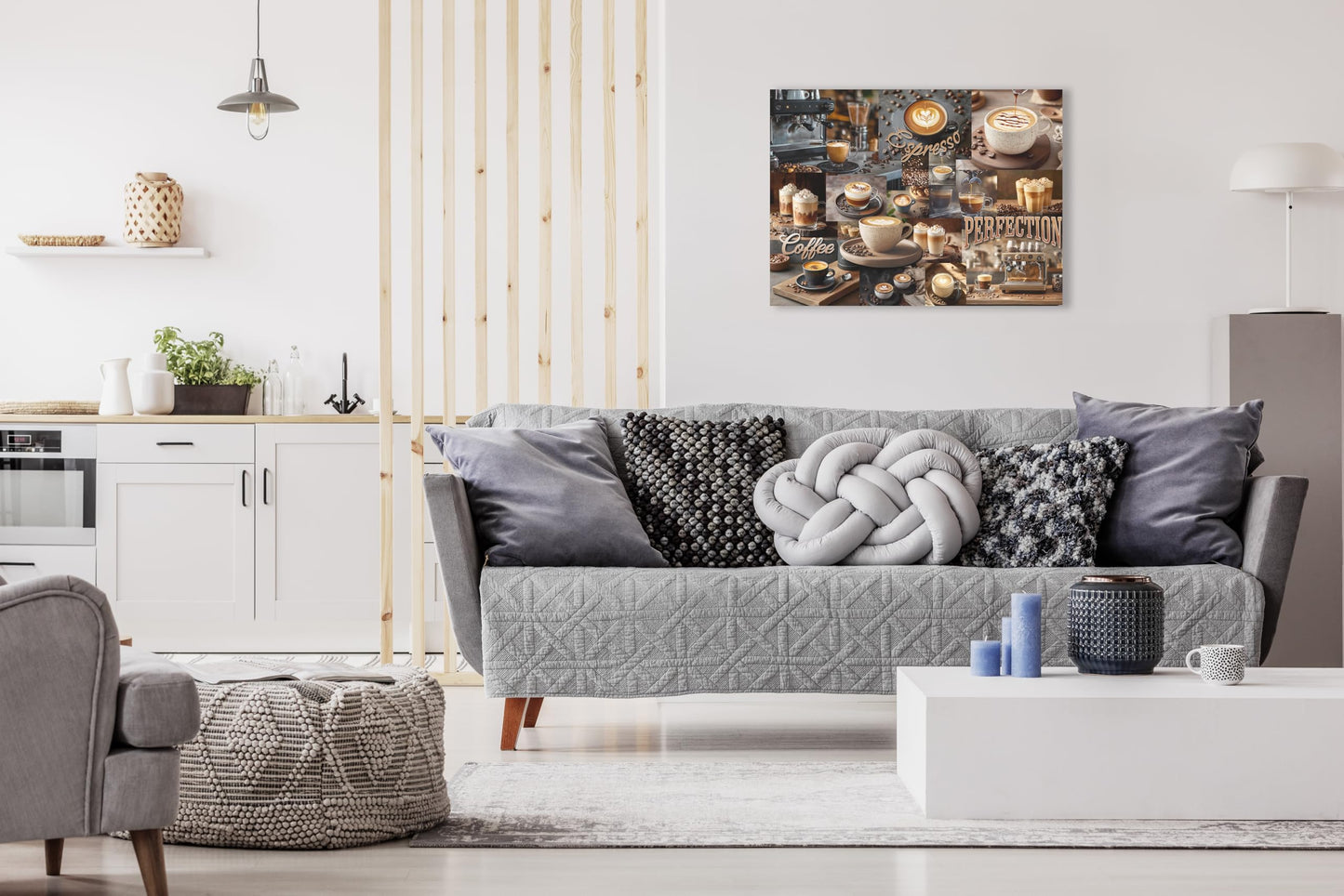 Prime Time Puzzles 1000 Piece Collage Jigsaw Puzzle for Adults - Sushi Rolls Gourmet Food - Challenging Hard Puzzle Perfect for