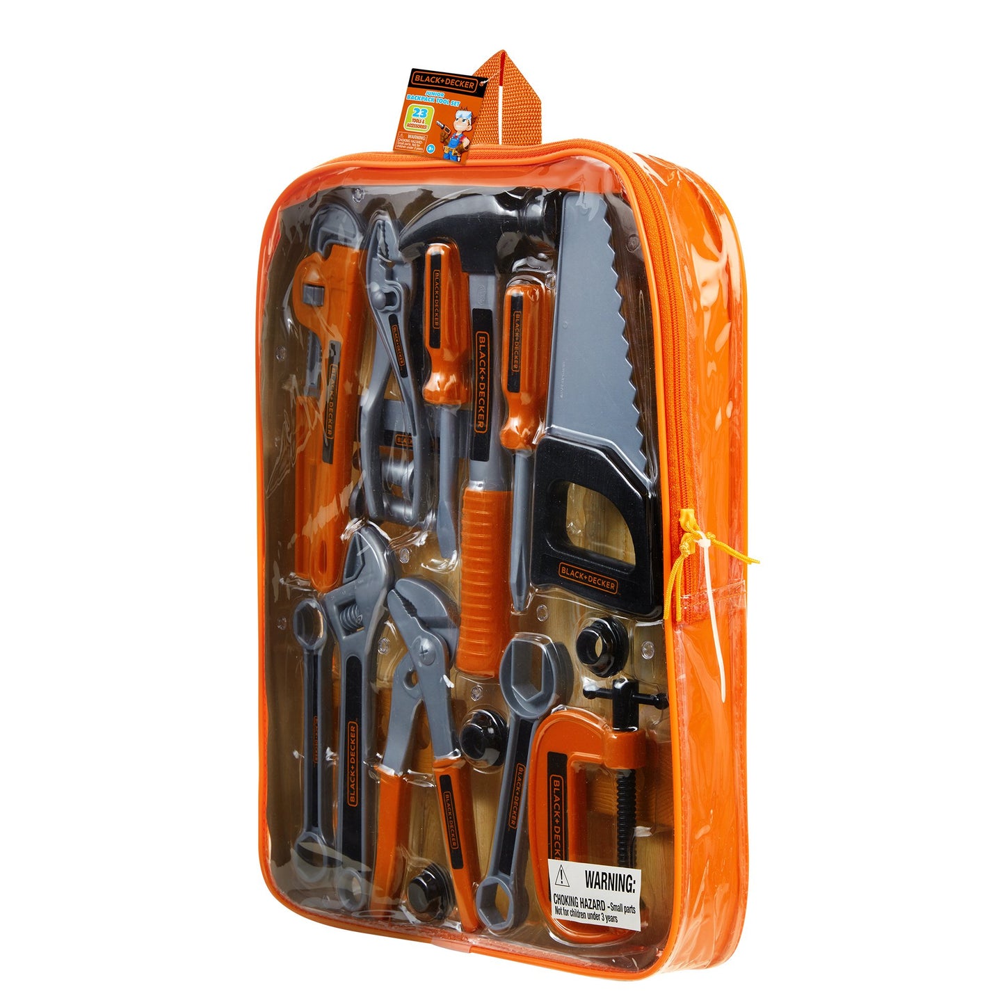 Black + Decker Jr. 23 Piece Backpack Set
