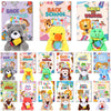 Hollowfly 60 Pcs 30set Back to School Gifts for Students Mini Stuffed Animals Toys with Cards First Day of School Stuffed Keycha