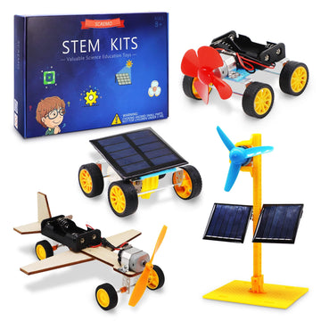 Stem Building Toys For Kids Ages 8-12, Science Experiments & Solar Car Projects