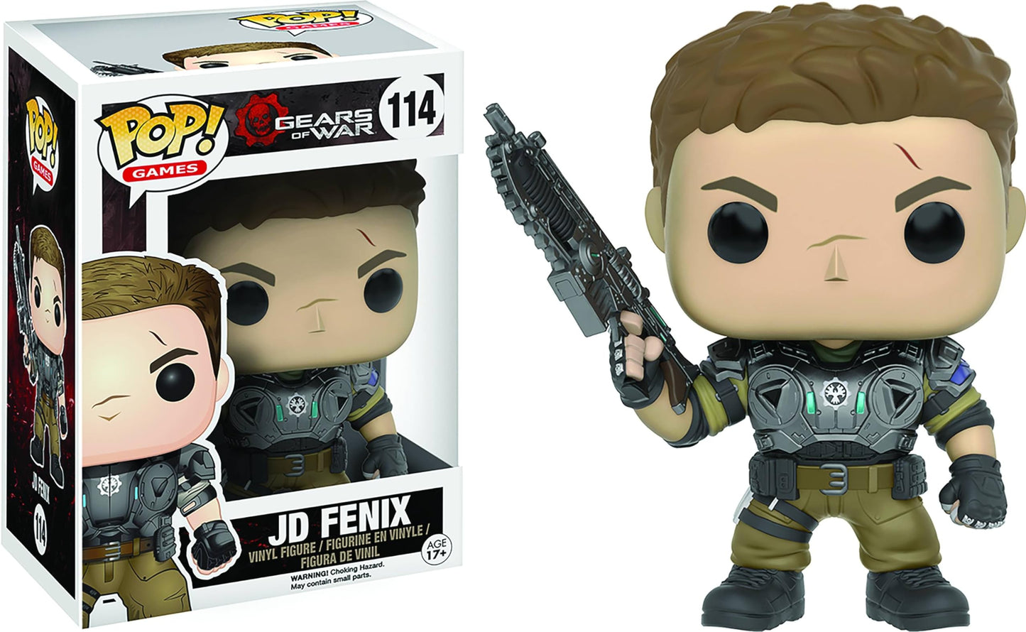 Funko Pop Games: Gears Of War - Jd (Armored) Action Figure