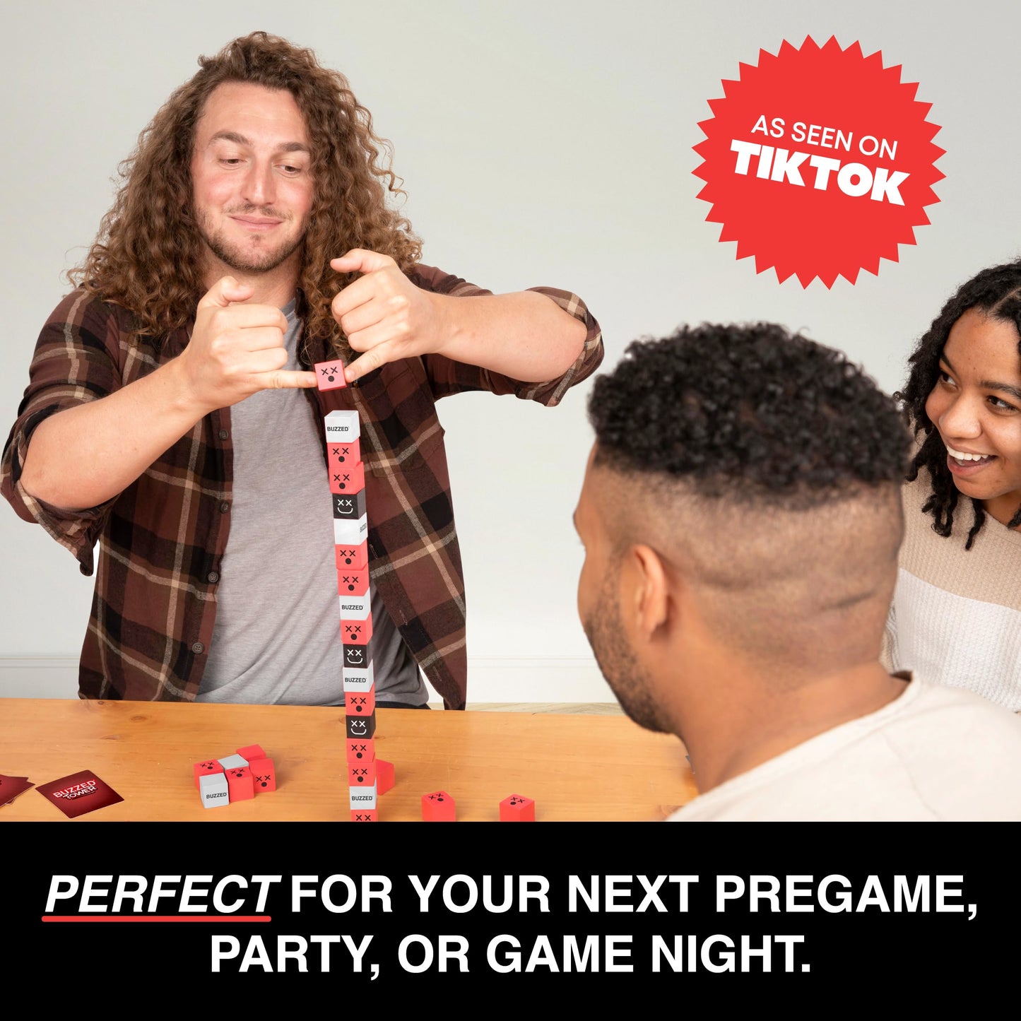 What Do You Meme? Buzzed Tower - The World'S Most Constructive Drinking Game - Drinking Games For Adults Party Games For All By