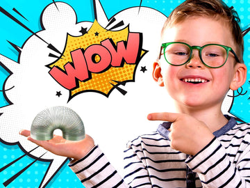 Ja-Ru Mini Metal Spring Toy (2 Coil Spring) Small Spring Fidget Toy. 1.5'' Original Stress Relief Classic Retro Vintage Toys. Pa