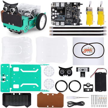 Elegoo Owl Smart Robot Car Kit For Arduino Robotics For Kids Ages 8-12 12-16 Stem Science Kits Coding Robots Toys For 8+ Year Ol