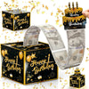 Birthday Money Box For Cash Gift Pull, Surprise Money Roll Gift Box With Pull Out Card And 30 Transparent Bags Diy Set, Funny Wa