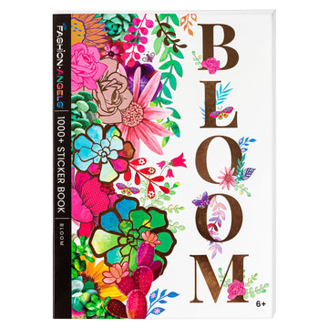 Fashion Angels 1,000+ Bloom Sticker Book, Includes Fun & Colorful Craft Flower Stickers, Ideal For Accessorizing Kids & Adults Notebooks, Scrapbooks & More