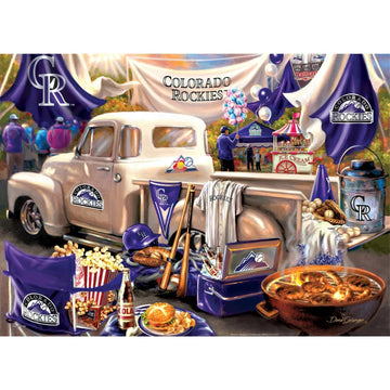 Baby Fanatic 1000Pc Puzzle - Colorado Rockies Gameday - Team Color - Model COR1060