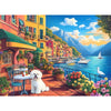 Jigsaw Puzzles 500 Pieces for mature-themeds Bichon Frise Flower Seagull Puzzles 500 Pieces for Kids Seniors Dust-Free Landscape mature-themed Jigsaw Puzzle Challenging Puzzle Great Gift for Family Friends