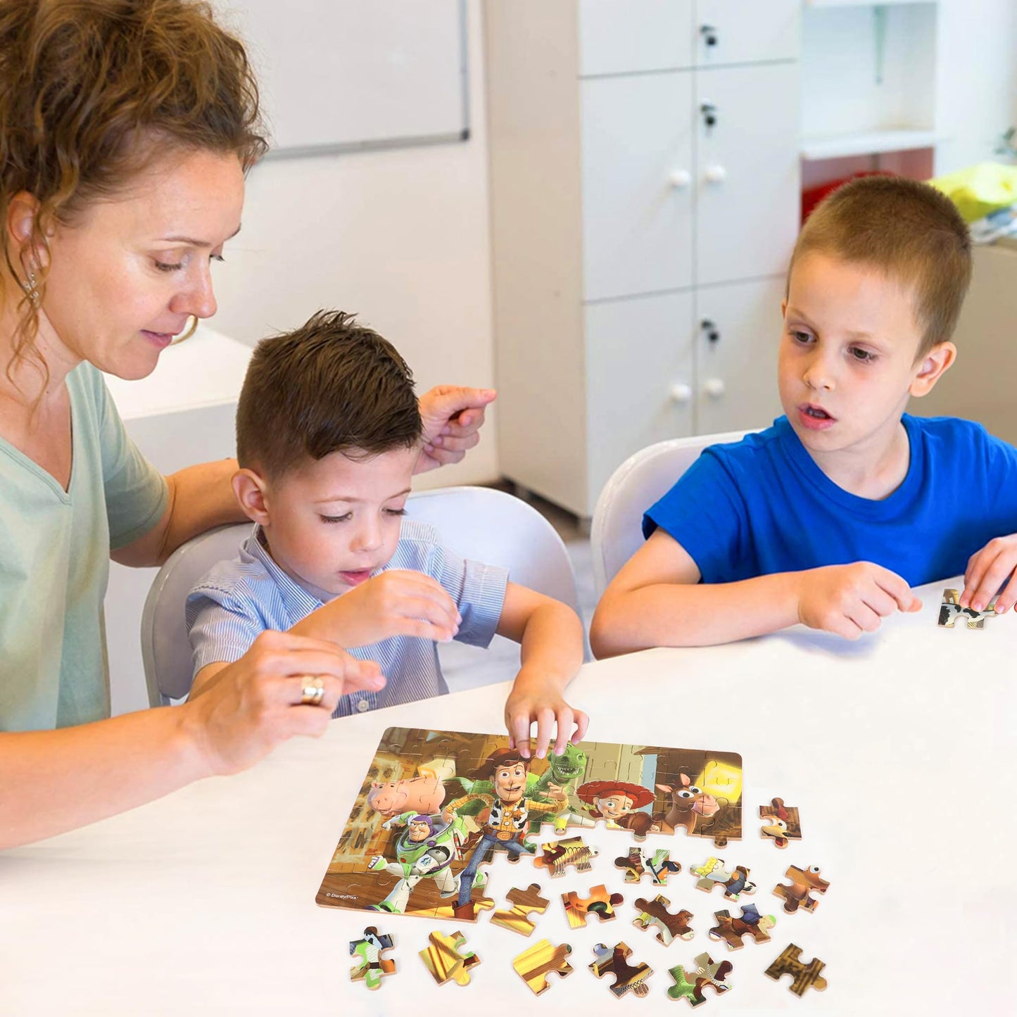 Puzzles For Kids Ages 4-8 60 Pieces Jigsaw Puzzles For Boys And Girls Educational Learning Puzzles In Metal Box