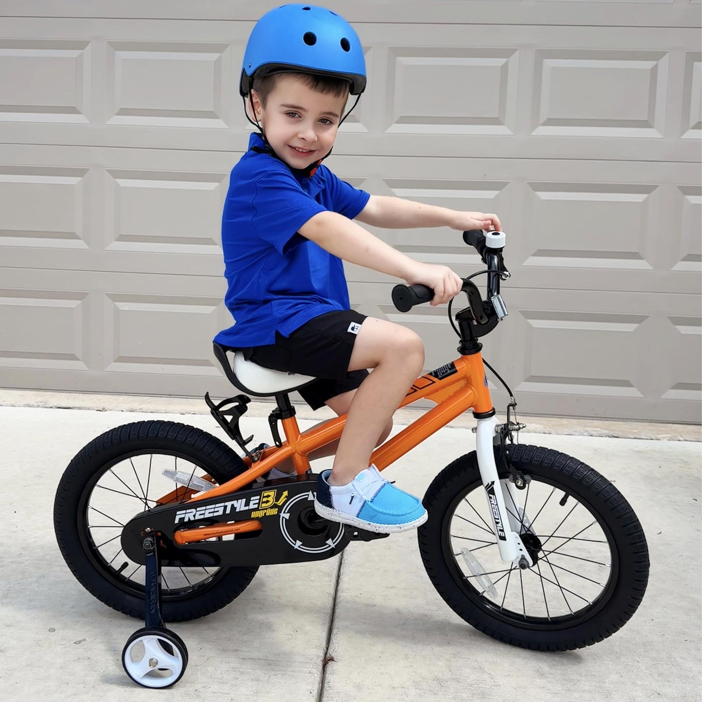 RoyalBaby 12 Black Training Wheels for Kids Bike - Durable, Easy to Install, Perfect for 12 Inch RoyalBaby Bikes