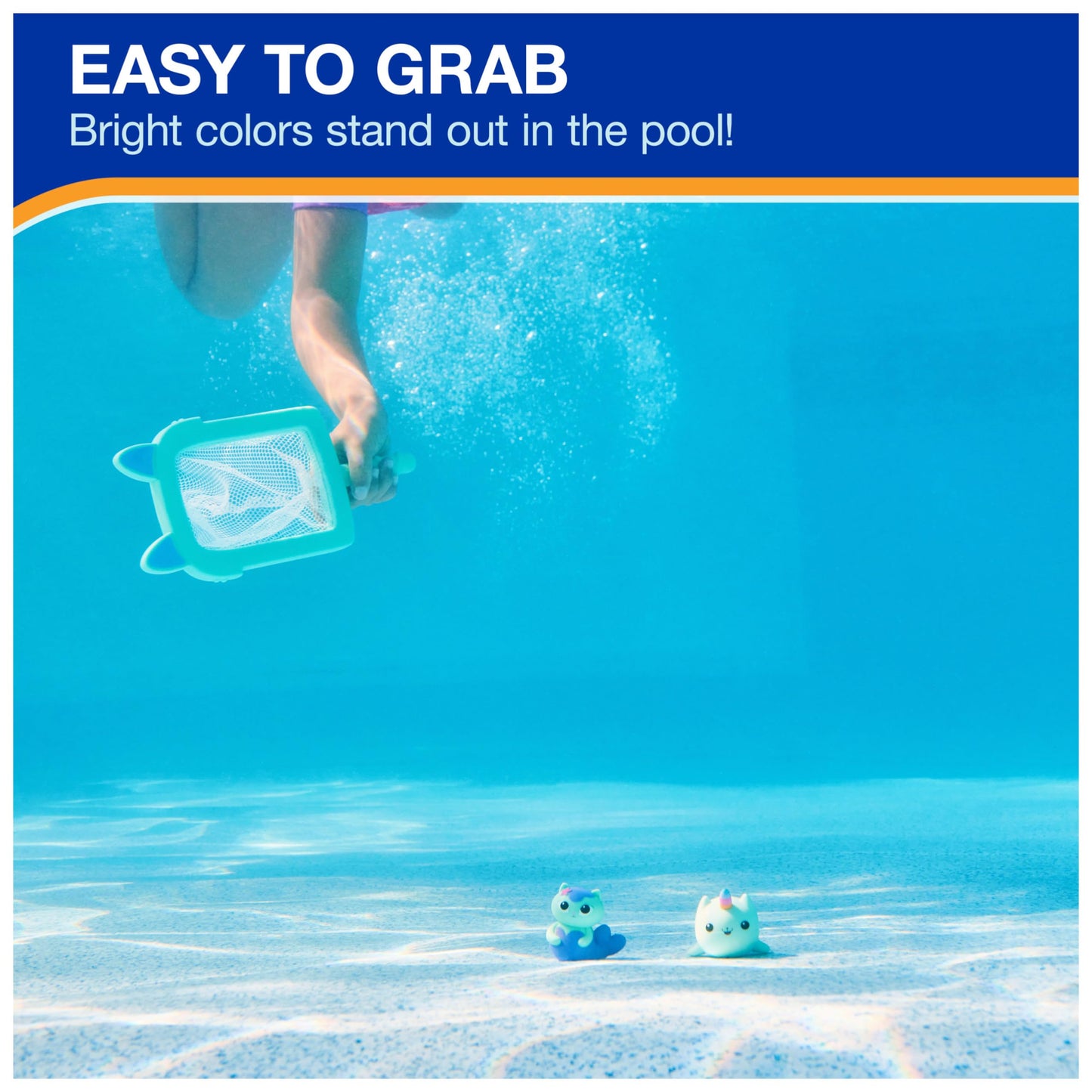 Swimways Gabby'S Dollhouse Dive N Catch Game, Swimming Pool Accessories & Kids Pool Toys, Pool Party Supplies & Water Toys For K
