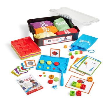 Hand2Mind Little Minds At Work Science Of Reading Essentials Toolkit By Tara West, Decodable Reading Manipulatives, Elkonin Boxe