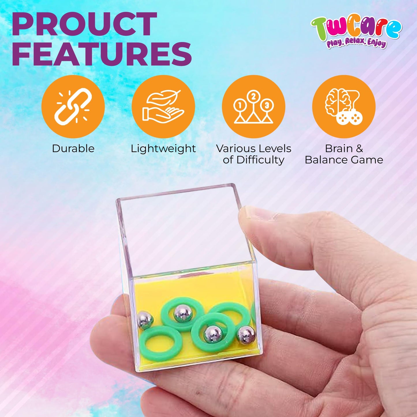 Brain Teaser Puzzle Cubes Party Favors For Adhd Autism Kids Adults 24 Pack Fidget Toy Set Gifts Mini Games Stress Relief Stocking Stuffers Bulk Goodie Bag Filler Treasure Box Classroom Prizes School
