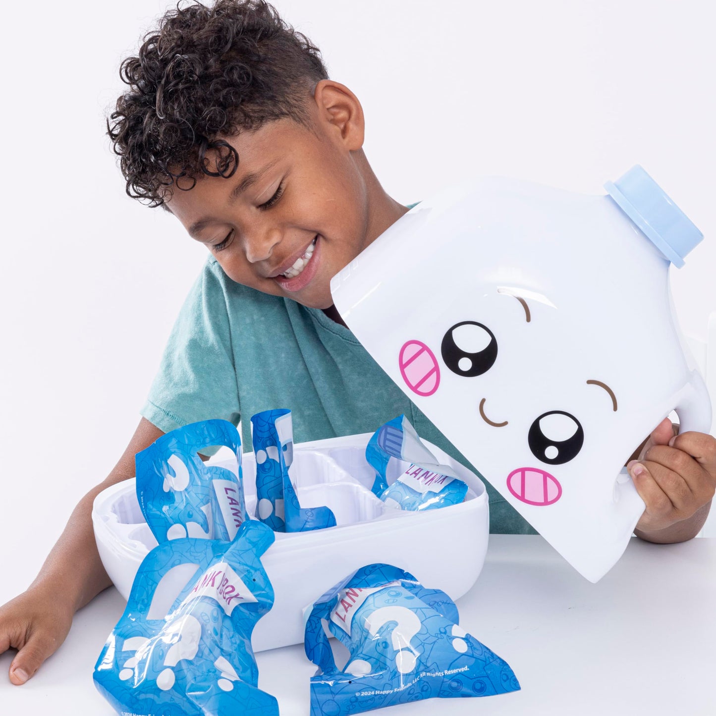 Lankybox Giant Milky Mystery Set Singing Mystery Milky Set With 9 Exciting Toys To Discover Inside, Officially Licensed Merch