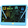 Hockvill Lcd Writing Tablet For Kids 12 Inch, Toys For Boys Girls Drawing Pad For 3 4 5 6 7 Year Old Kids Toys, Easter Basket Stuffer For Kids, Toddler Erasable Doodle Board Travel Essentials - Blue