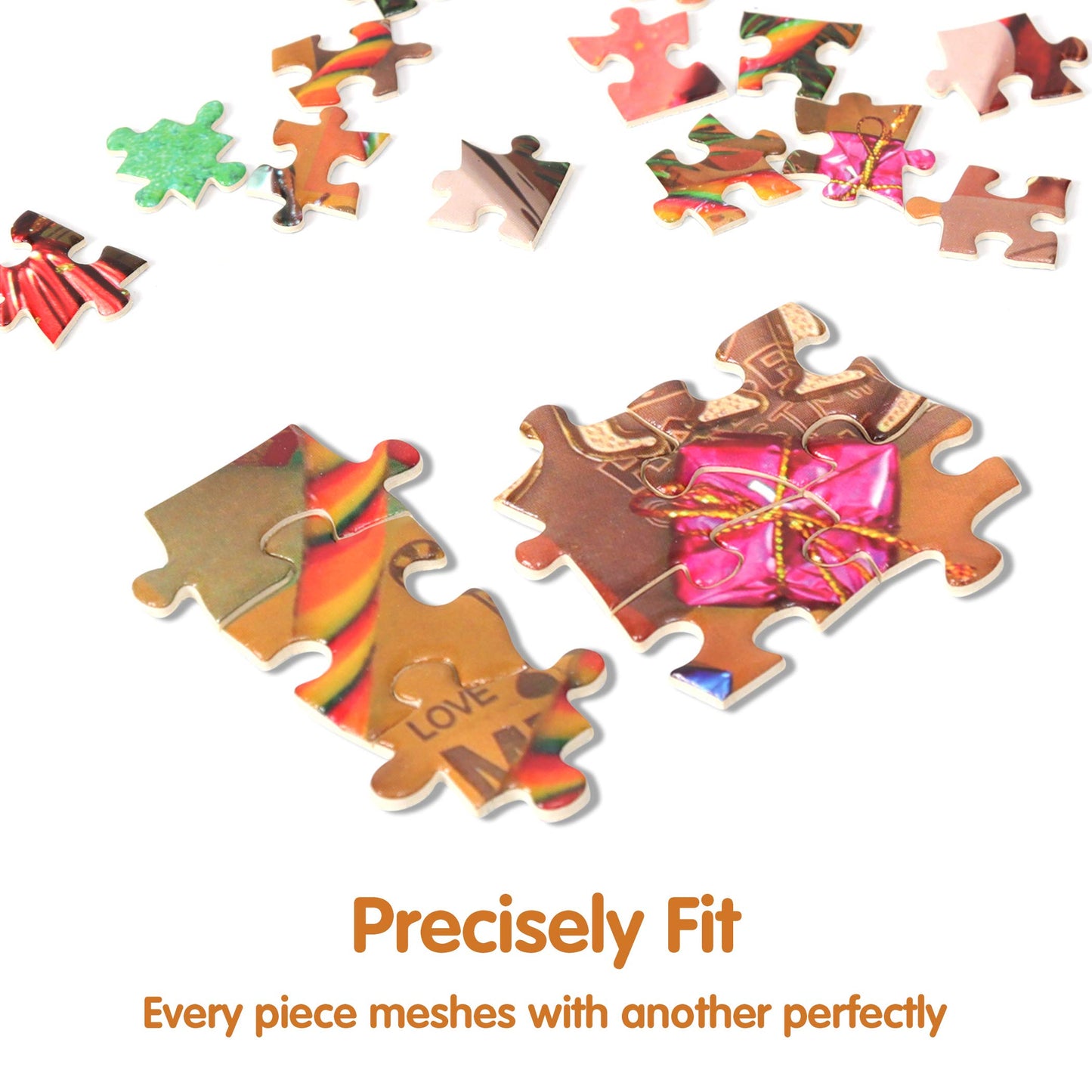 Lavievert 500 Piece Jigsaw Puzzle Game For Adults And Kids - Presents, Candies