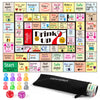 ESENHARBER Drink Up Board Game mature-themed Tipsy Drinking Board Game Ideal for Girls Night Out Party Drinking Bachelorette Parties (2-8 Players Age 21+)