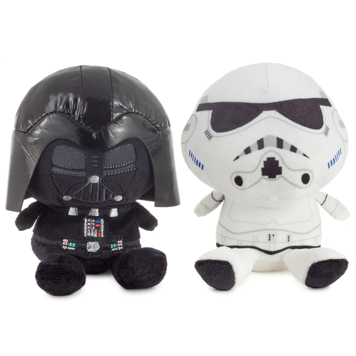 Hallmark Better Together Star Wars Magnetic Plush Toy (Darth Vader And Storm Trooper) 5'' Stuffed Toys, Gifts For Kids And Fans