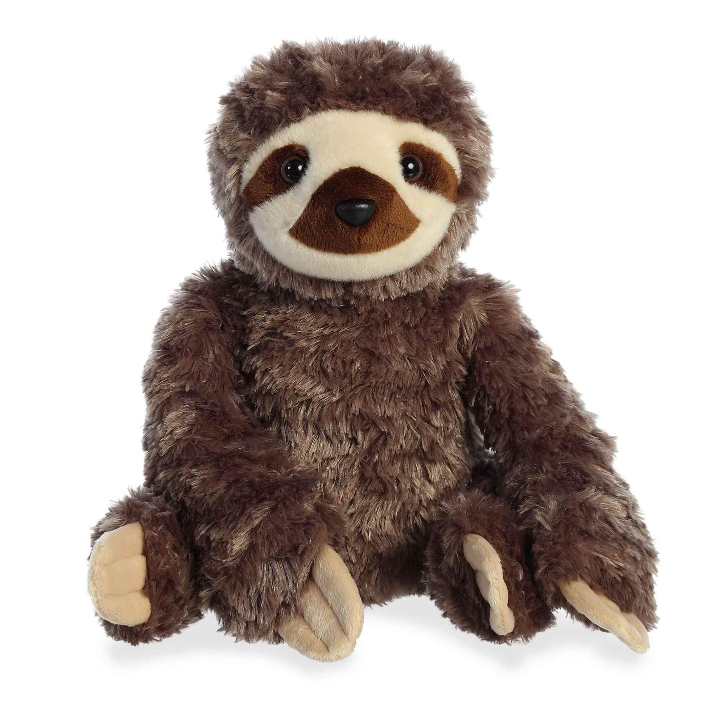 Aurora® Huggable Destination Nation™ Sloth Stuffed Animal - Global Exploration - Learning Fun - Brown 12 Inches