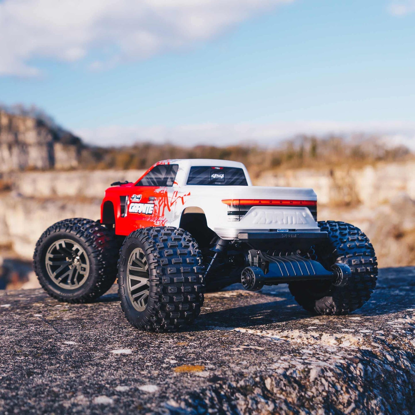 ARRMA 1/10 Granite 4X4 V3 3S BLX Brushless Monster RC Truck RTR (Transmitter and Receiver Included, Batteries and Charger Requir