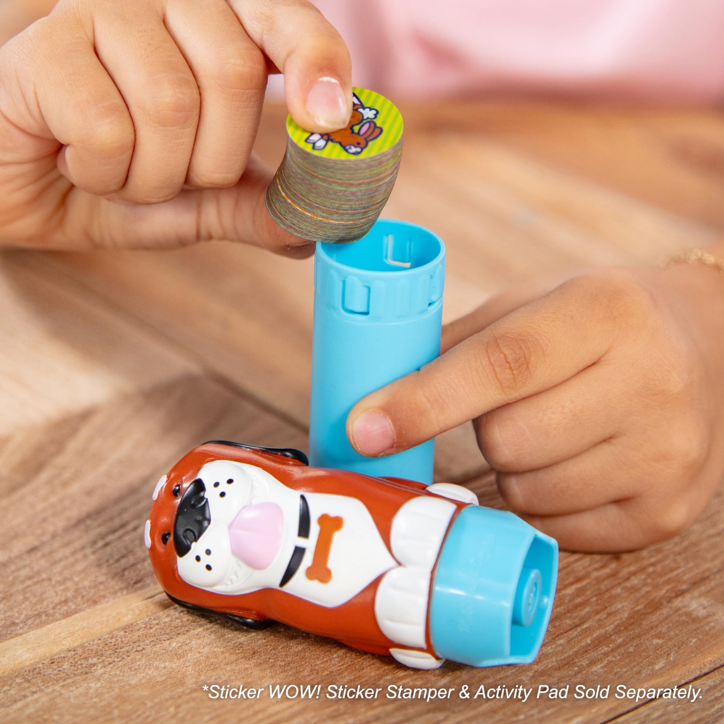 Melissa & Doug Sticker Wow 300+ Refill Stickers for Sticker Stamper Arts and Crafts Fidget Toy Collectibles - Dog Pets Theme, As