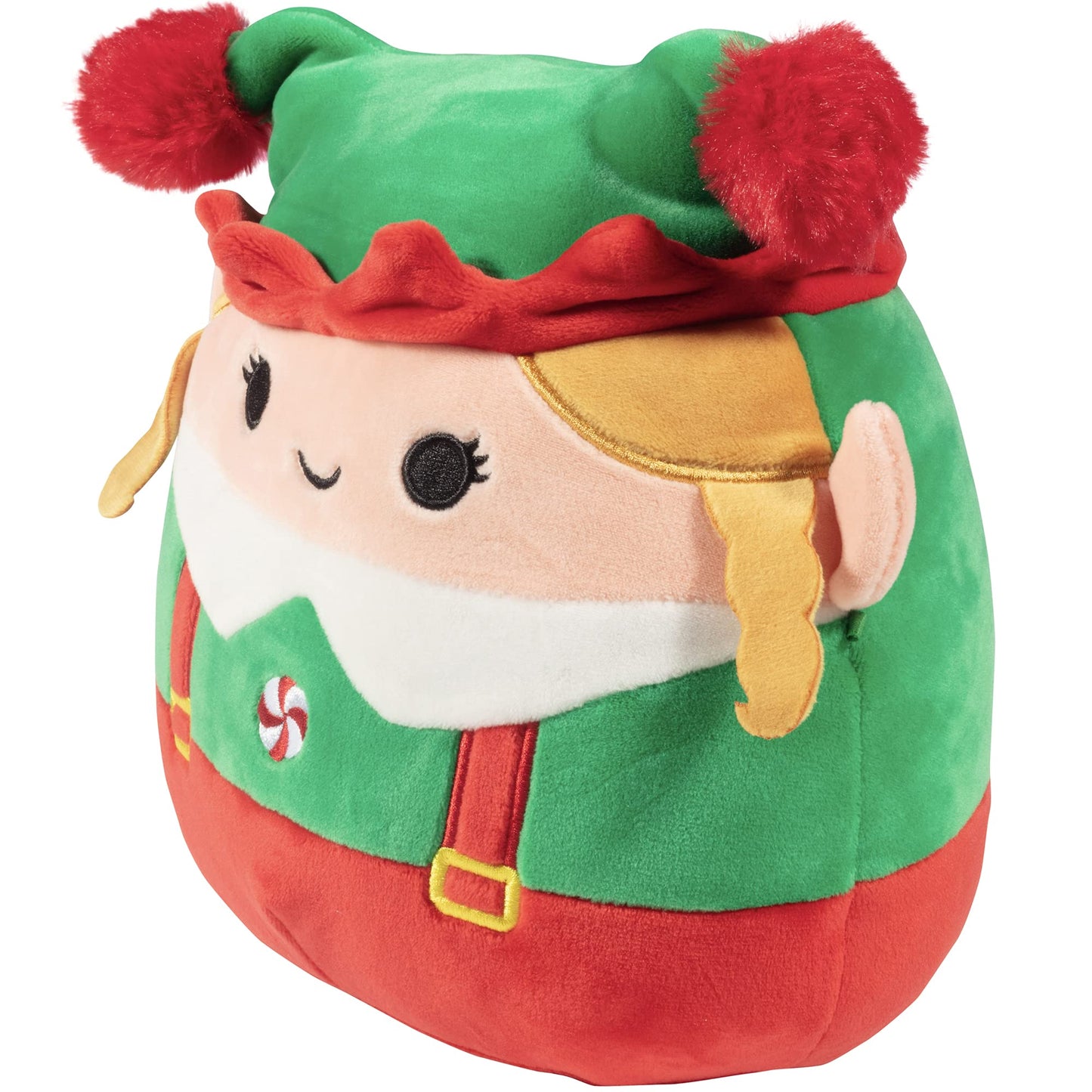 Squishmallows 8' Emmy The Christmas Elf - Official Kellytoy Holiday Plush - Soft And Squishy Stuffed Animal Toy - Great Gift For Kids, Boys, & Girls