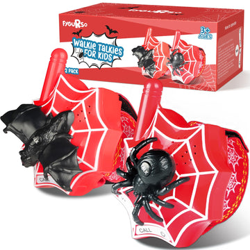 Fygurso Walkie Talkies For Kids, Bat Toy Kids Walkie Talkies For Boys Girls Aged 3 4 5 6 7 8-12 Years Old, 3000 Ft Talk Range Fo