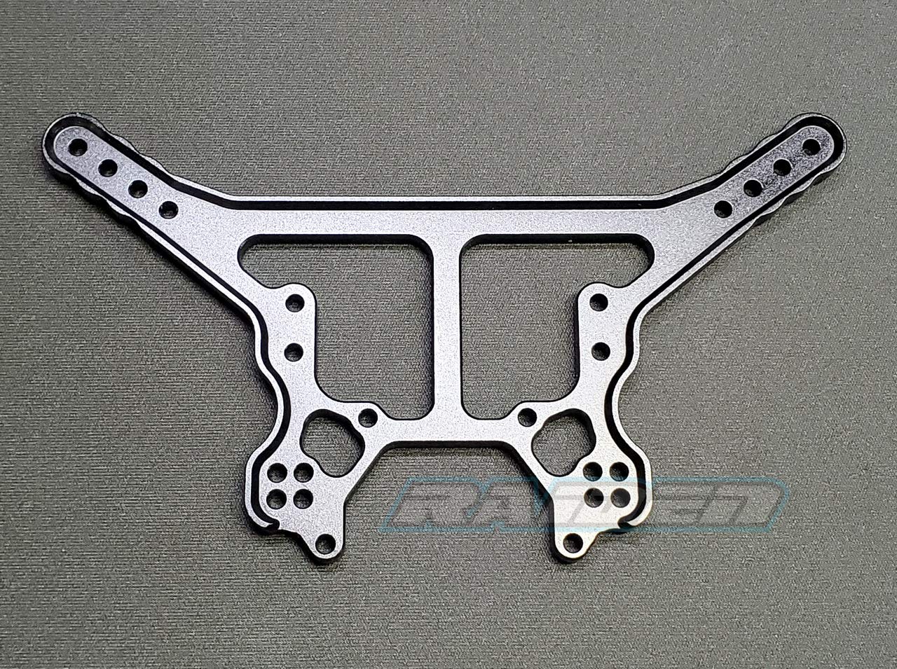 Aluminum Alloy Rear Shock Tower for Arrma Kraton Outcast Talion - Black
