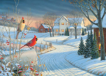 EuroGraphics Country Cardinals Puzzle, 1000 Pieces, Cardboard, Model 6000-0981