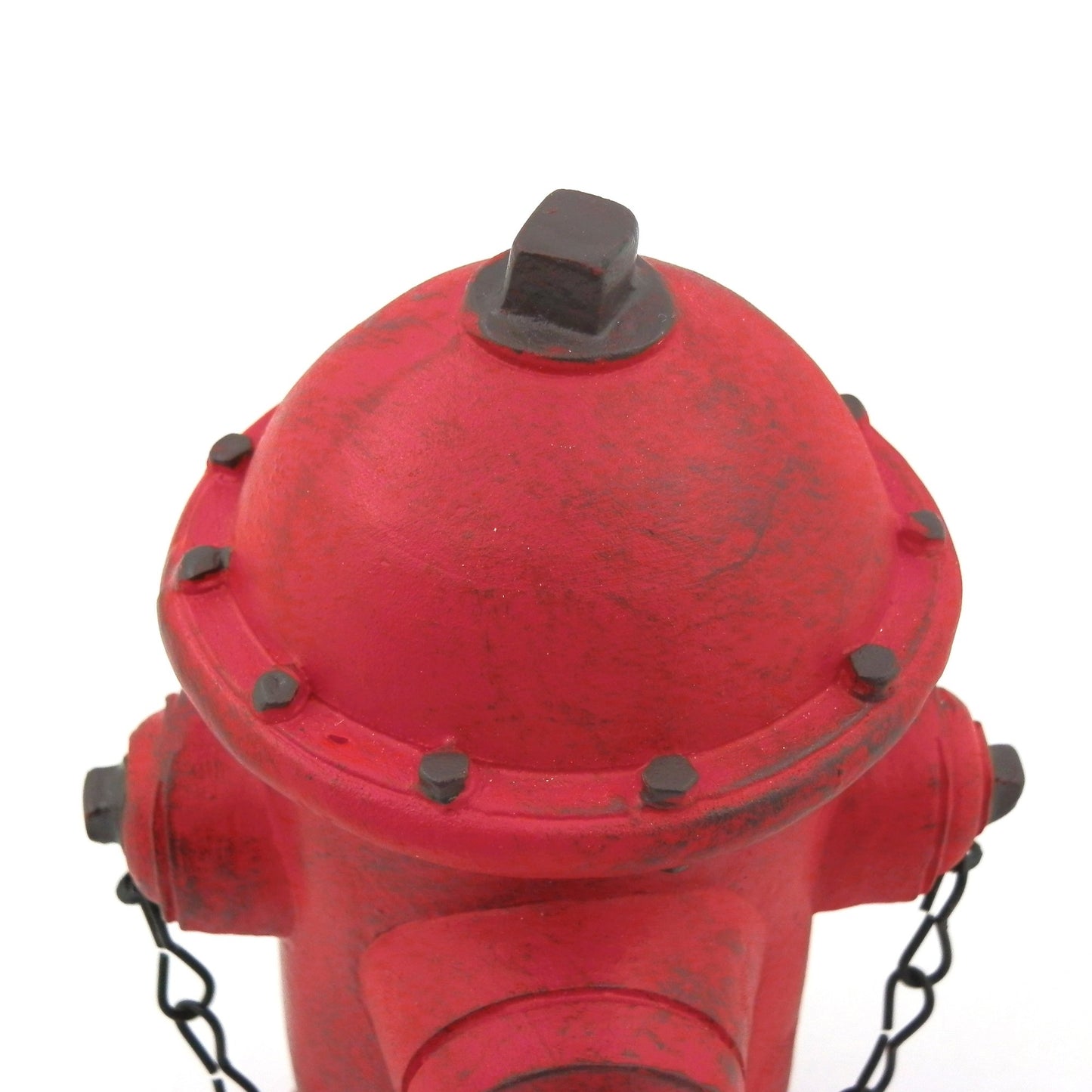 Ornerx Fire Hydrant Money Box Resin Piggy Bank 6''