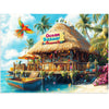 500 Piece Puzzles for mature-themeds Colorful Beach Shop Parrot Jigsaw Puzzles 500 Pieces for mature-themeds Kids Seniors Challenge Art Jigsaw Puzzle for Gifts Birthday Party Games Family 20.5 * 15 inch Dust Free