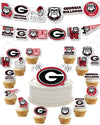 Georgia Bulldogs Party Supplies (42 Pieces) For University Of Georgia Graduation, Tailgating And Birthday Party Decorations With