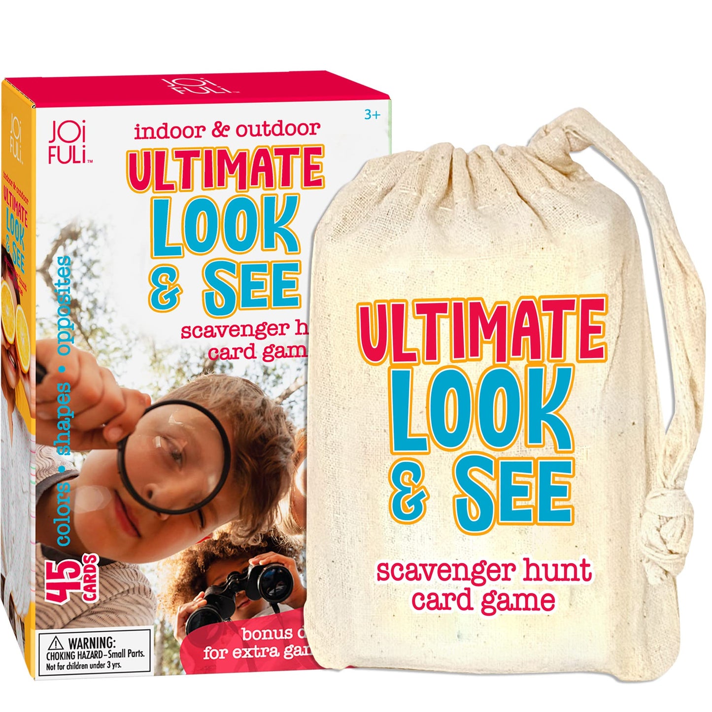 Joifuli Look And See Scavenger Hunt Indoor Outdoor Card Game For Kids