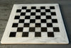 RADICALn 15 Inches Handmade Marble White and Black Chess Board