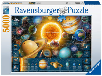 Ravensburger Space Odyssey Jigsaw Puzzle - 5000 Piece Adventure For Adults | Expert Craftsmanship | Stellar Artwork | Educational And Fun | Ideal For Family Bonding