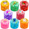 8 Jelly Cube Crunchy Slime, With Slime Fun Accessories, Soft And Non-Sticky, Diy Educational Stress Relief Toys For Girl And Boy